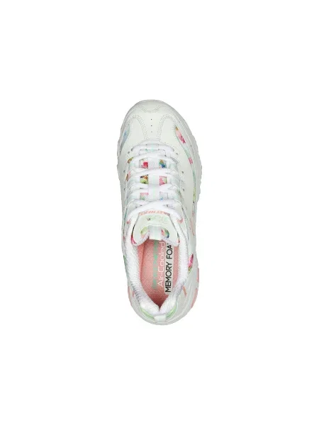 Sneakerși Skechers alb