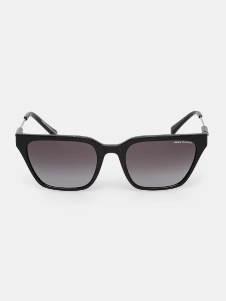 Солнцезащитные очки Armani Exchange бордовые