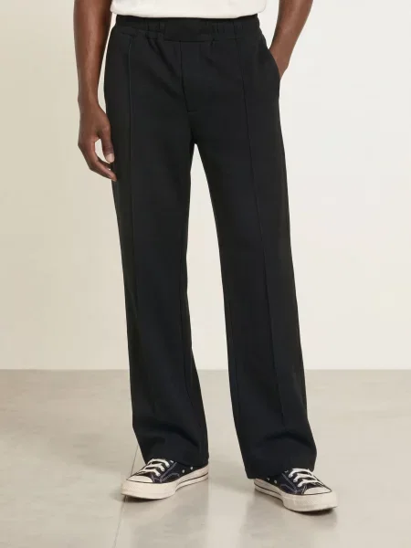 Allsaints Kalhoty Z Teplákoviny Harris Ve Stylu Joggingových Kalhot Střih Regular Fit černá