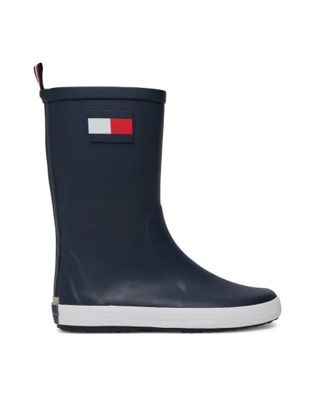Детски гумени ботуши Tommy Hilfiger тъмносиньо