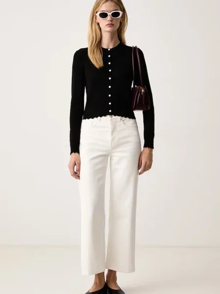 Le Privé кардиган з віскозою JULINE CARDIGAN NOIR