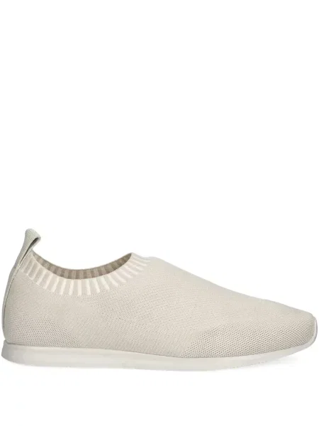 Sneakerși Vagabond tricotate slip-on alb
