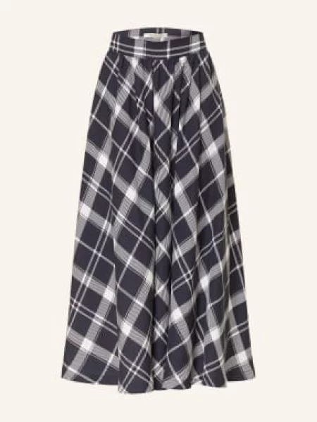 Barbour Sukně Alin tmavě modrá bílá