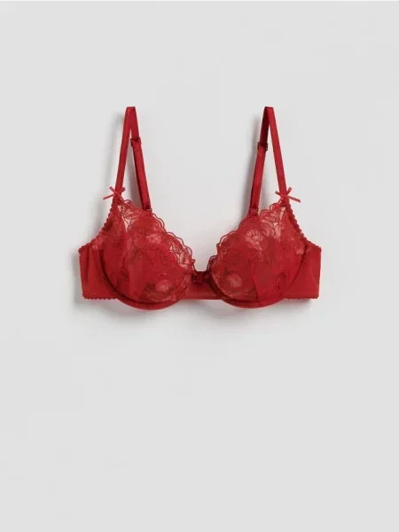 Reserved Бюстгальтер на кісточках червоний