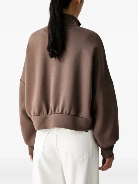 Hanorac Adidas cu broderie cu dungi alergare roz