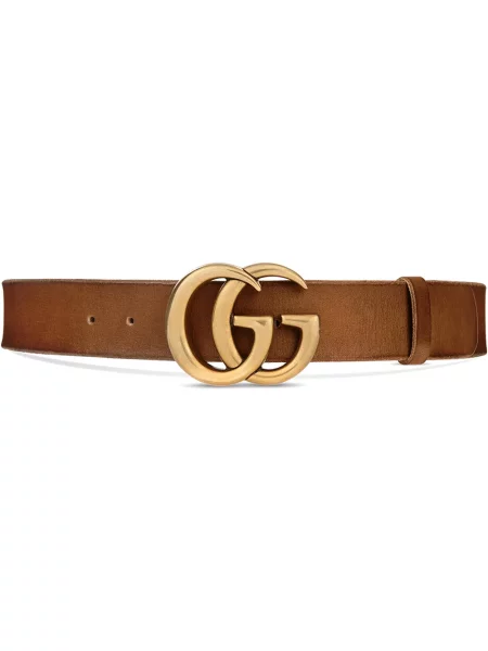 Curea Gucci din piele maro