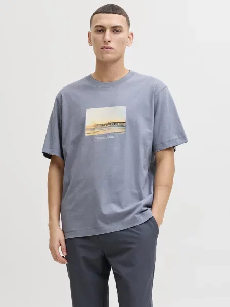 Футболка Jack & Jones синяя