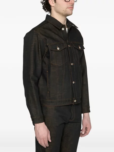 Geacă de blugi Naked And Famous albastru