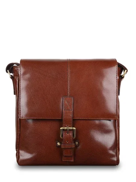 Ashwood Leather Мессенджер Шкіра коричневий