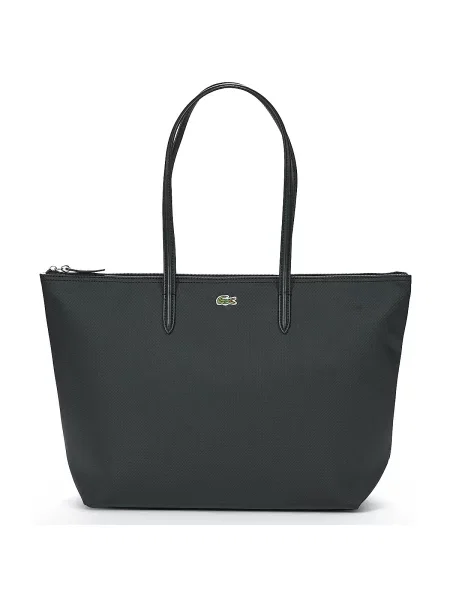 Shopper torbica Lacoste črna
