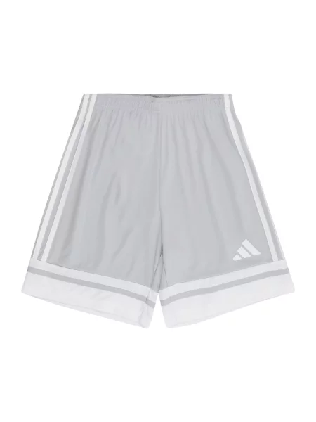 ADIDAS PERFORMANCE Pantaloni sport Squadra gri deschis alb