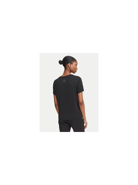 Guess Majica Regular Fit črna