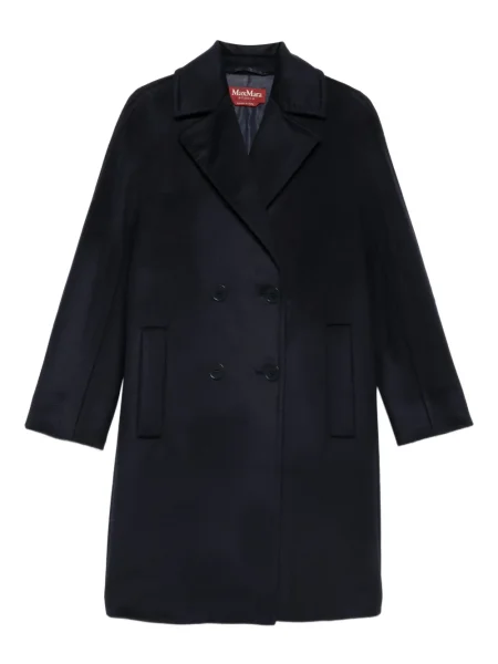 Palton Max Mara de lână albastru