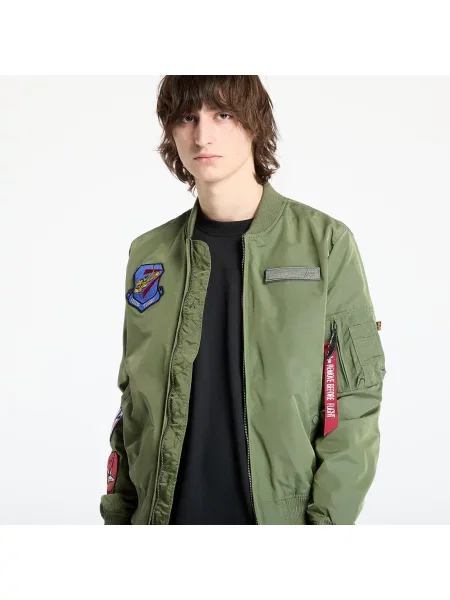 Μπουφάν Alpha Industries TT Flying Tigers Sage Green M πράσινο