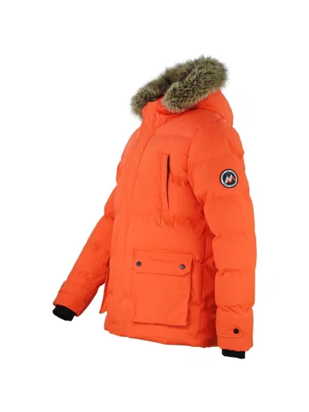 Geacă parka Peak Mountain portocaliu