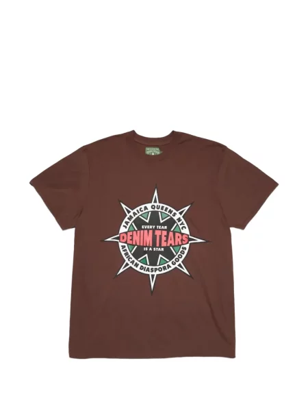 Tricou Denim Tears maro