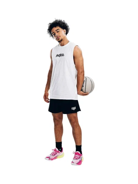 Bucketz Tricou funcțional alb