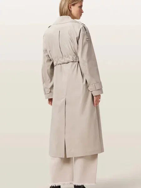 AllSaints тренч з бавовною LINNIE LIB
