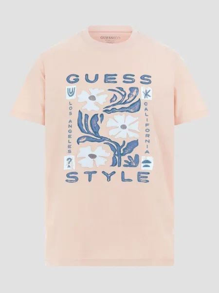 Футболка GUESS бежевий