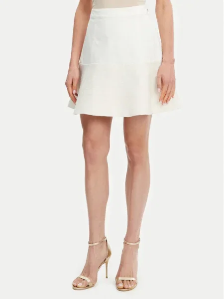 Guess Fustă mini Écru