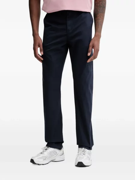 Pantaloni Napapijri cu broderie albastru