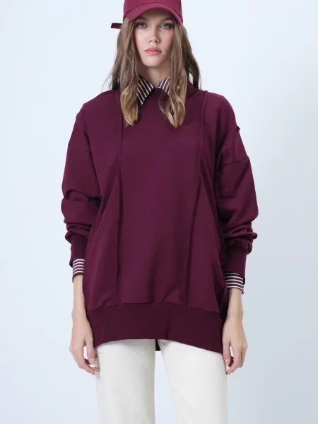 Trend Alaçatı Stili Sweater majica vina