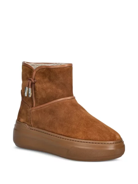 Botine Furla cu platformă maro