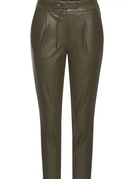 LASCANA Pantaloni cutați oliv