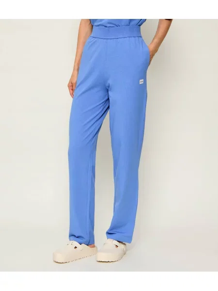 Hugo Bodywear Pantaloni de trening Signature | Straight fit albastru