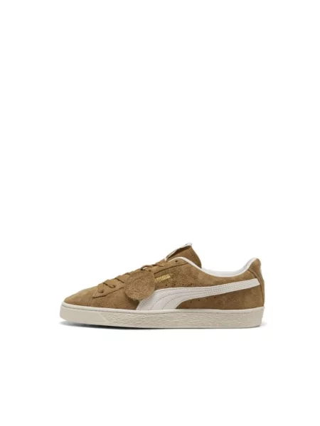 Sneakersy Puma zamszowe brązowe