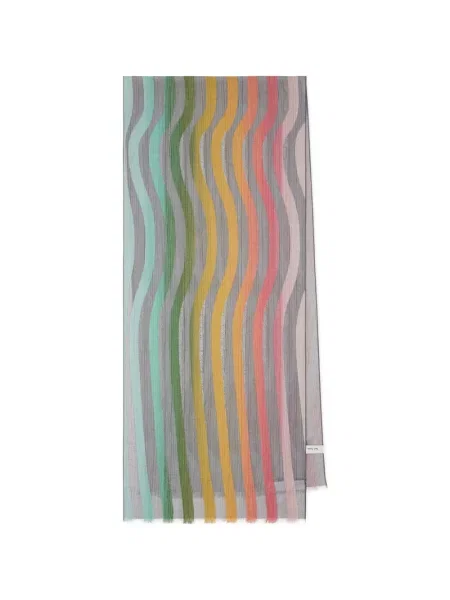 Fular Paul Smith cu dungi gri