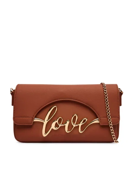 LOVE MOSCHINO Дамска чанта кафяв