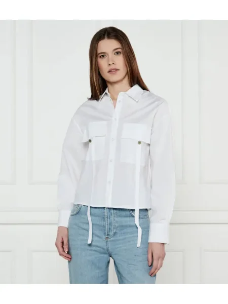 TWINSET Ing | Relaxed fit fehér