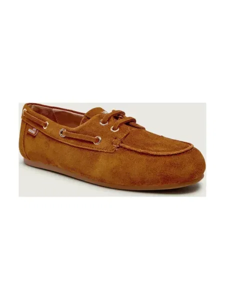Love Moschino Mocasini | piele întoarsă maro