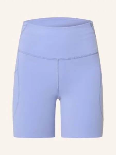 Lululemon Běžecké Legíny Fast And Free Hr Short modrá