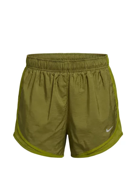 Pantaloni scurți Nike alergare cu autograf verde