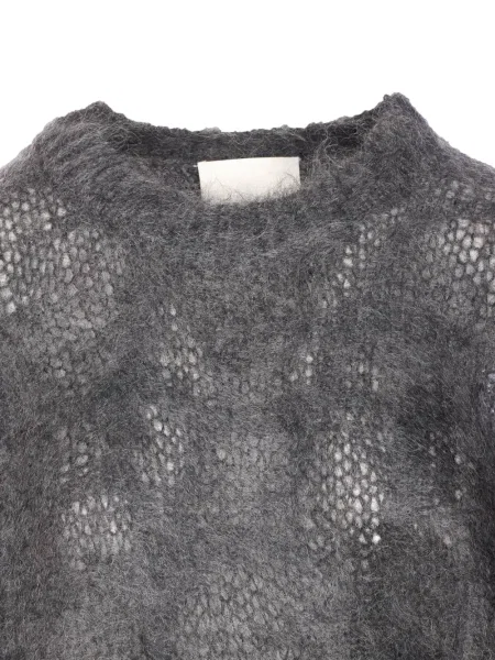 Lung pulover Isabel Marant gri