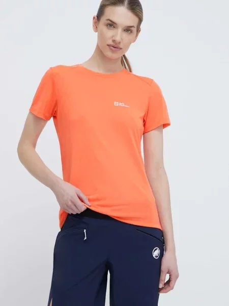 Sportovní tričko Jack Wolfskin Vonnan oranžové