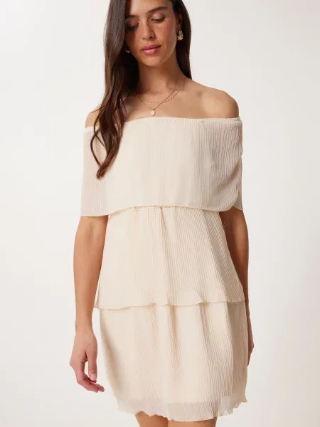 Happiness İstanbul Rochie crem