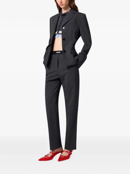 Decupat cardigan Msgm gri