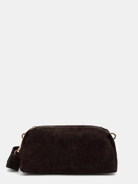 Seventy Venezia geantă crossbody pentru femei din piele întoarsă maro