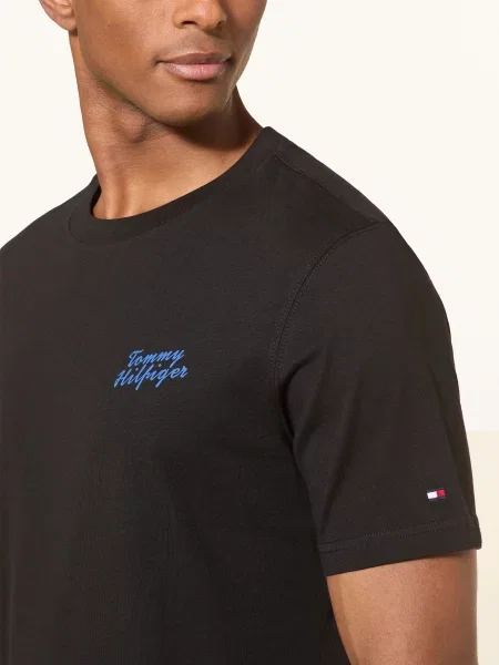 Tommy Hilfiger Koszulka schwarz czarna