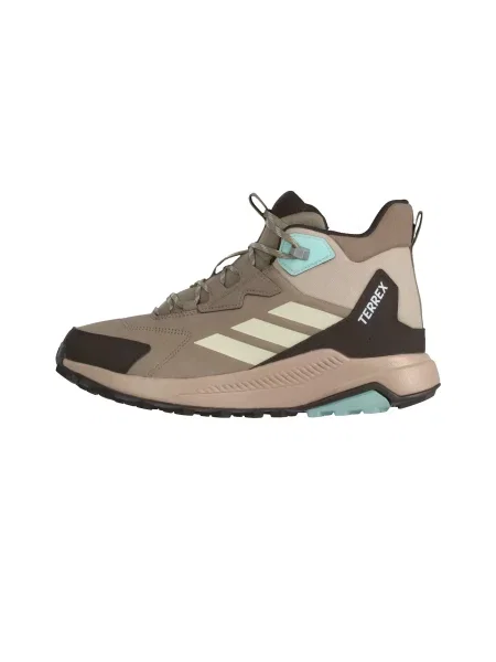ADIDAS TERREX Pantofi sport ANYLANDER / ecru / ciocolatiu / verde mentă bej
