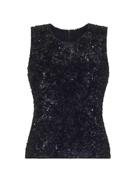 Top Adam Lippes negru