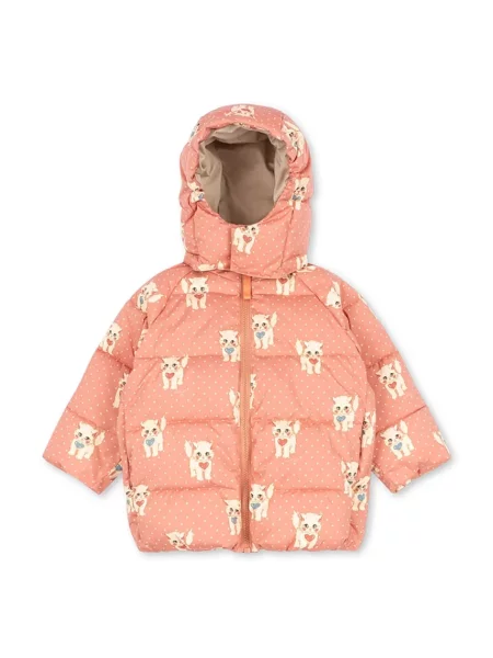 Konges Sløjd prešívaná bunda detská NUKA JACKET GRS ružová