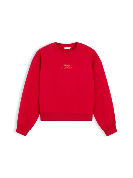 TOMMY HILFIGER Majica zlata rdeča