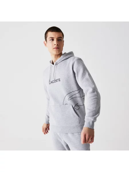 Lacoste Bluza Lacoste szara