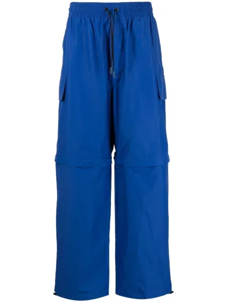 Pantaloni Maison Kitsune albastru