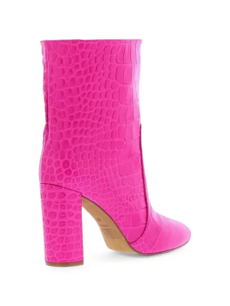 Δερμάτινα μποτάκια αστραγάλου Toral Shoes ροζ