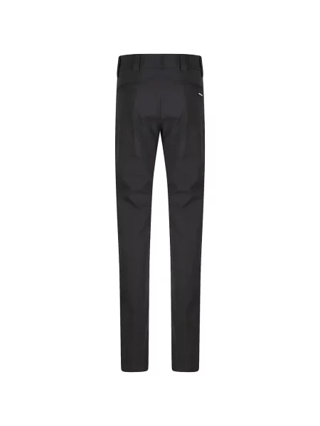 Pantaloni Miu Miu din poplin negru